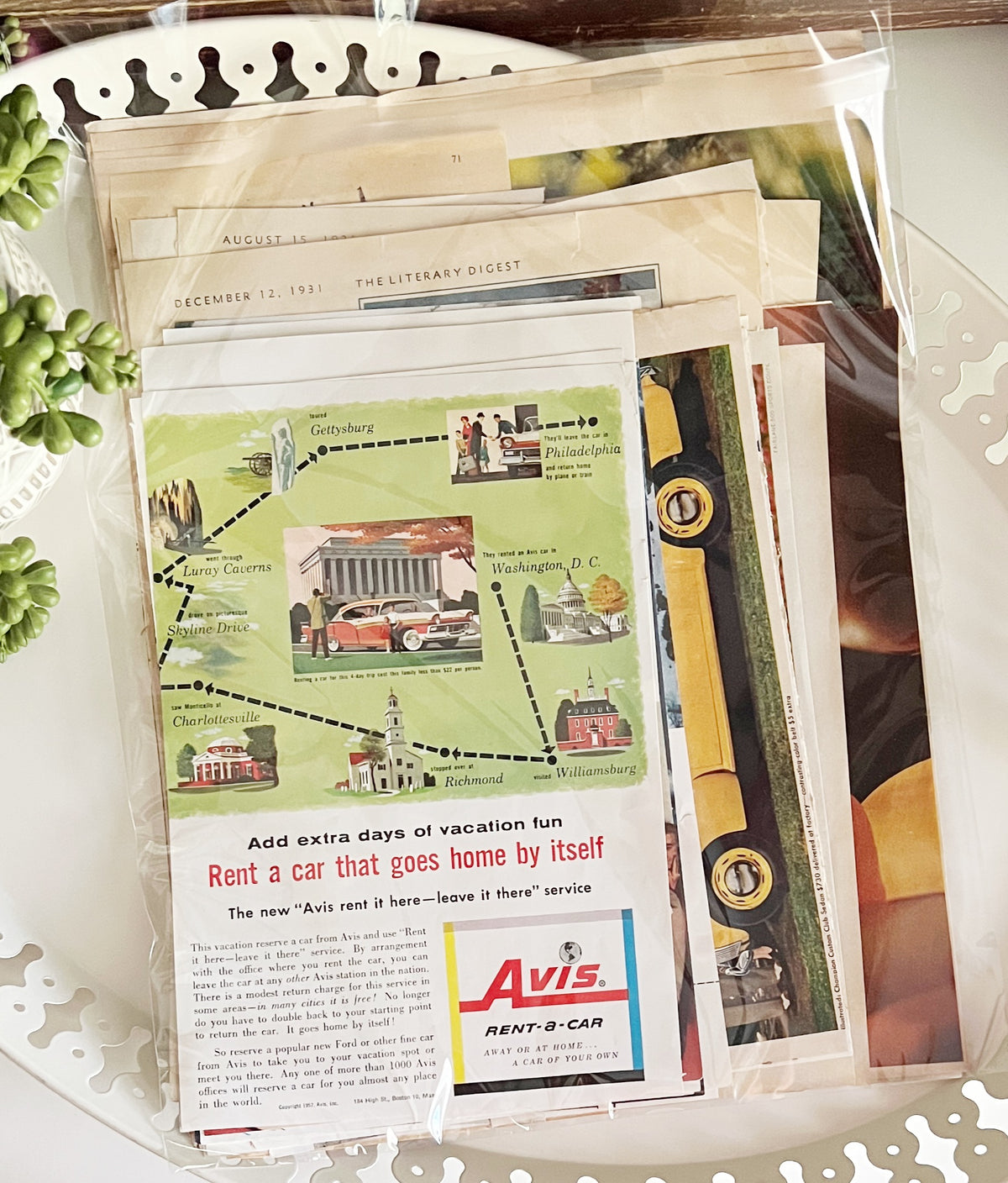 Planes, Trains and Automobiles: Junk Journal Pack