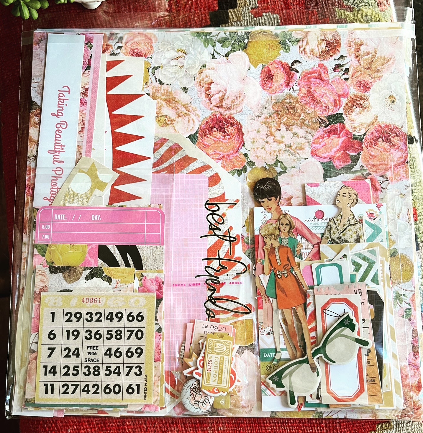 She Sparkles: De-Stash Scrap Pack