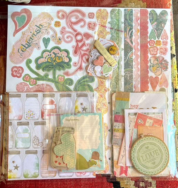 Love & Mason Jars: De-Stash Scrap Pack