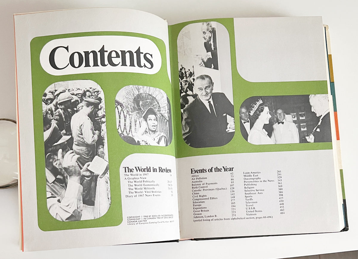 Encyclopedia Year Book Collection - 1960s