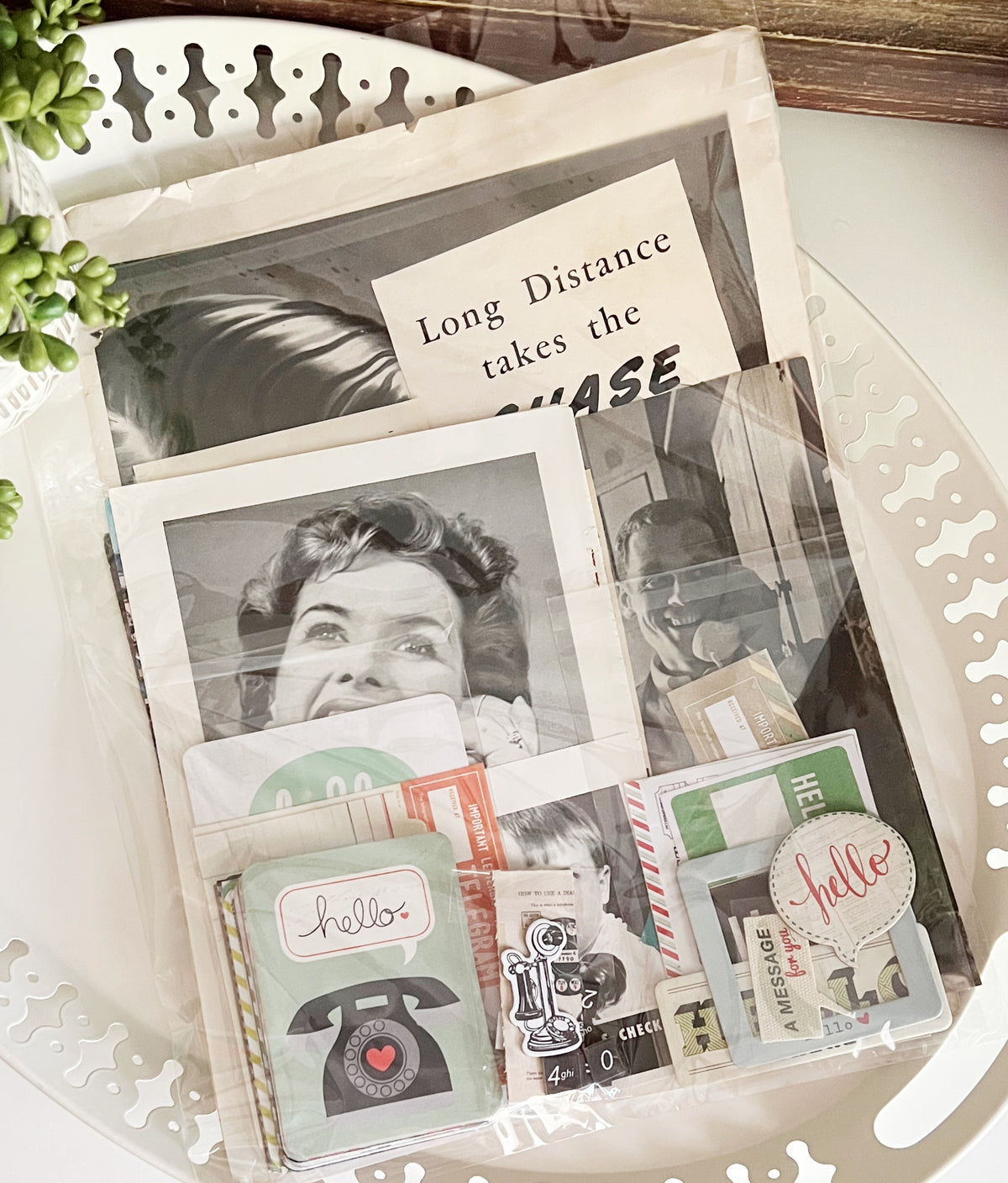 Hello - Talk About It: Junk Journal Pack