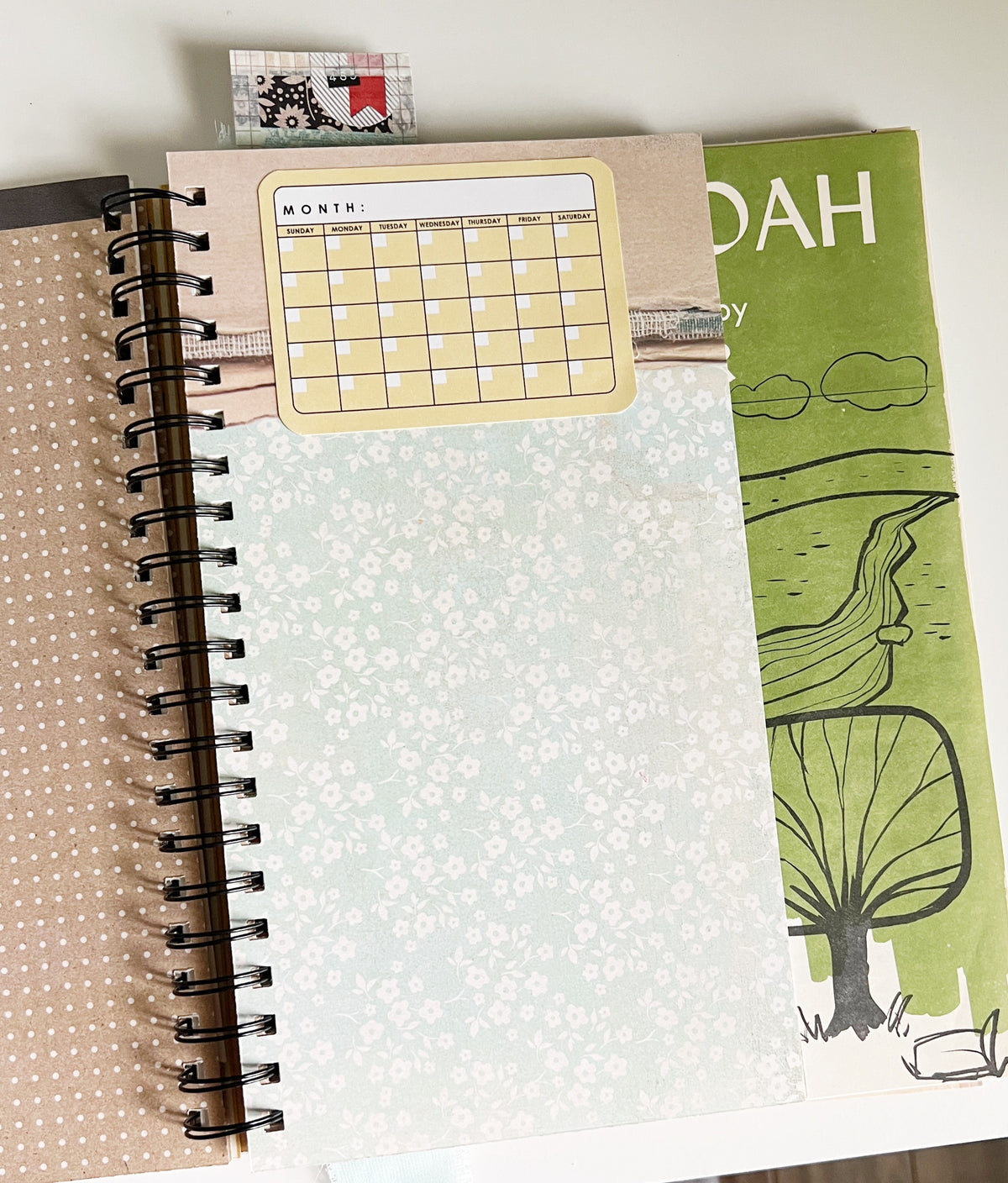 Journal -Small floral, Big Illustrations