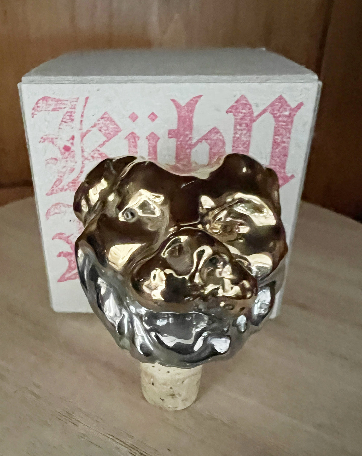 Kuhn Keramik, Berlin Bear Cork Topper - NEW