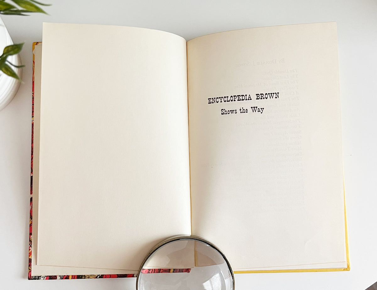 Encyclopedia Brown, Shows the Way - Donald Sobel - 1972