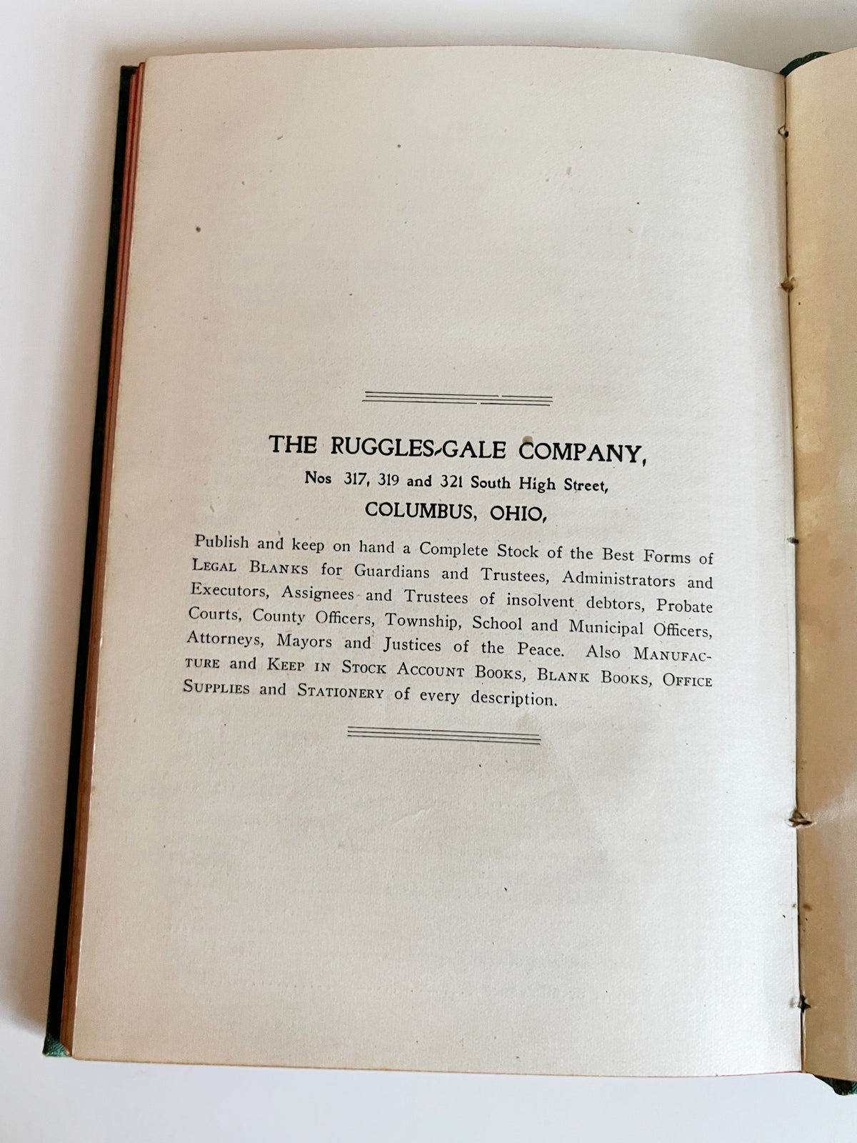 Administrators and Executers Account Guide & Form Book - Ruggles Gale, 1906