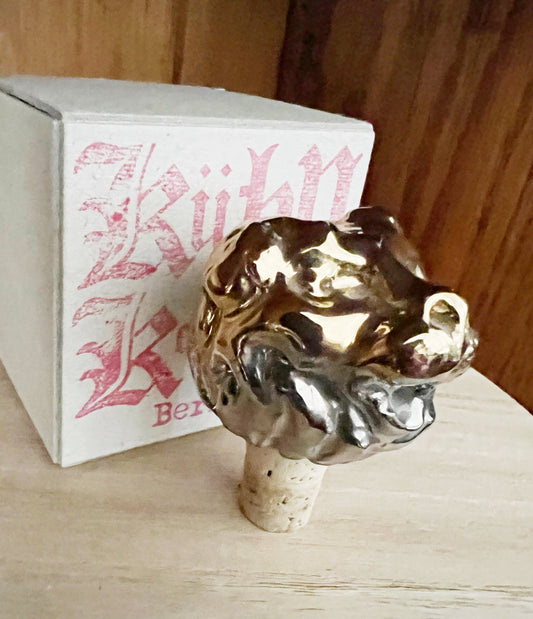 Kuhn Keramik, Berlin Bear Cork Topper - NEW