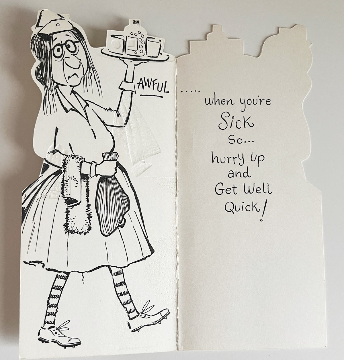 Get Well Card Set II -1960s