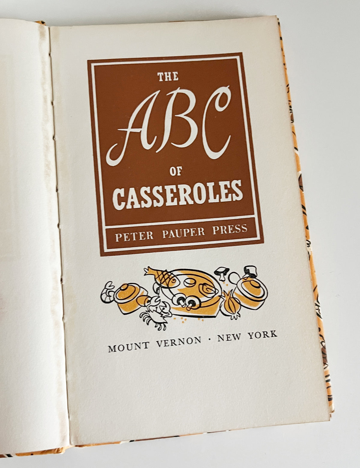 ABC of Casseroles - Peter Pauper Press , 1954