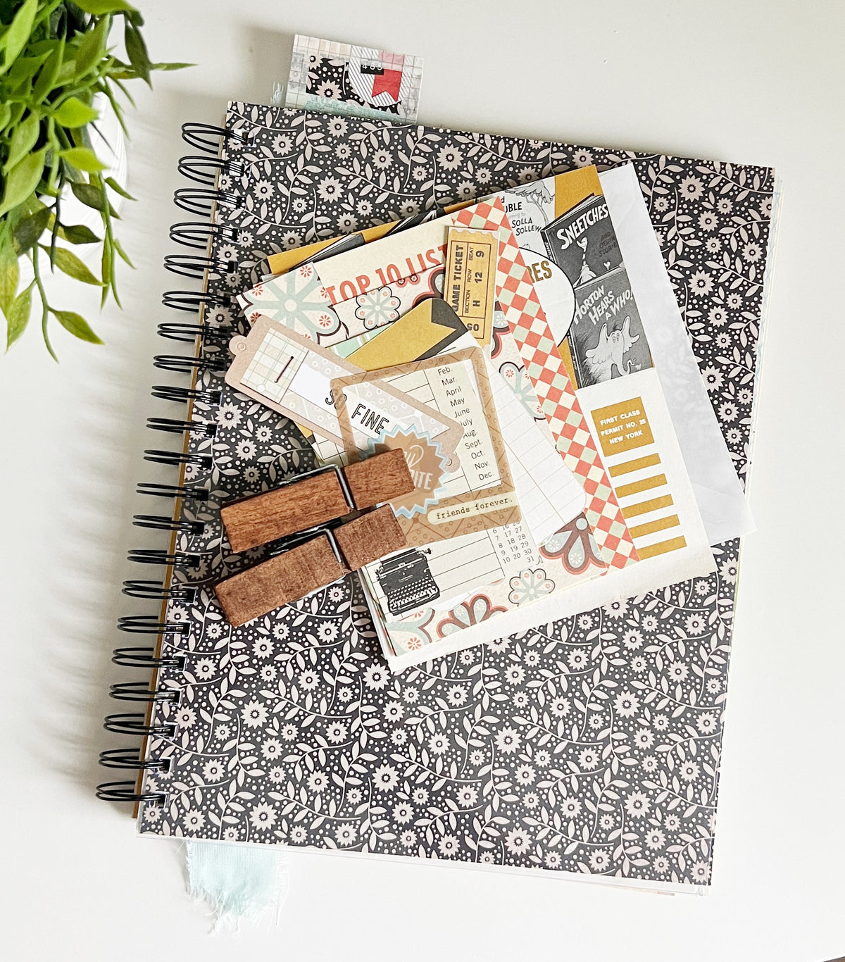 Journal -Small floral, Big Illustrations