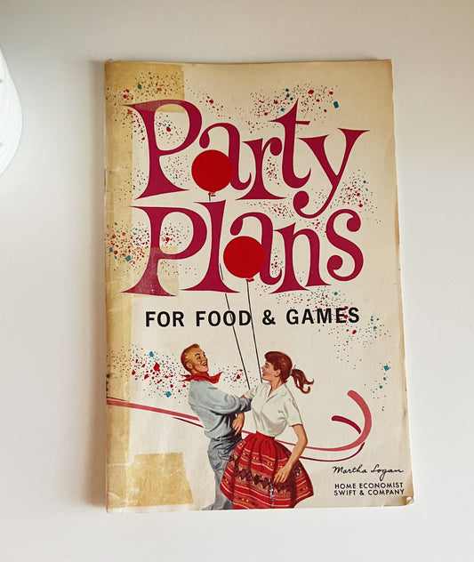 Party Plans for Food & Games, 1962
