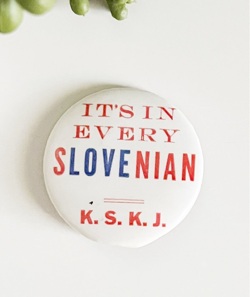 Slovenian K.S.K.J. Pin - 1980s