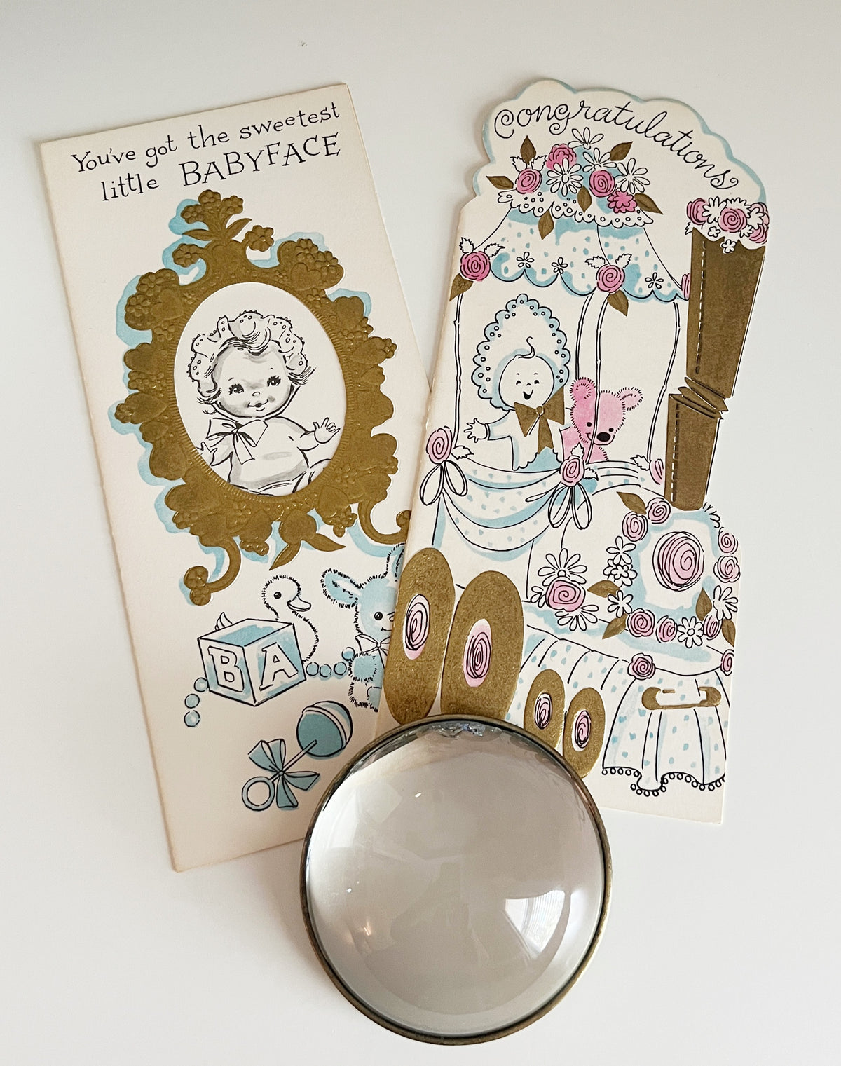 Congratulations Baby Set -1960s
