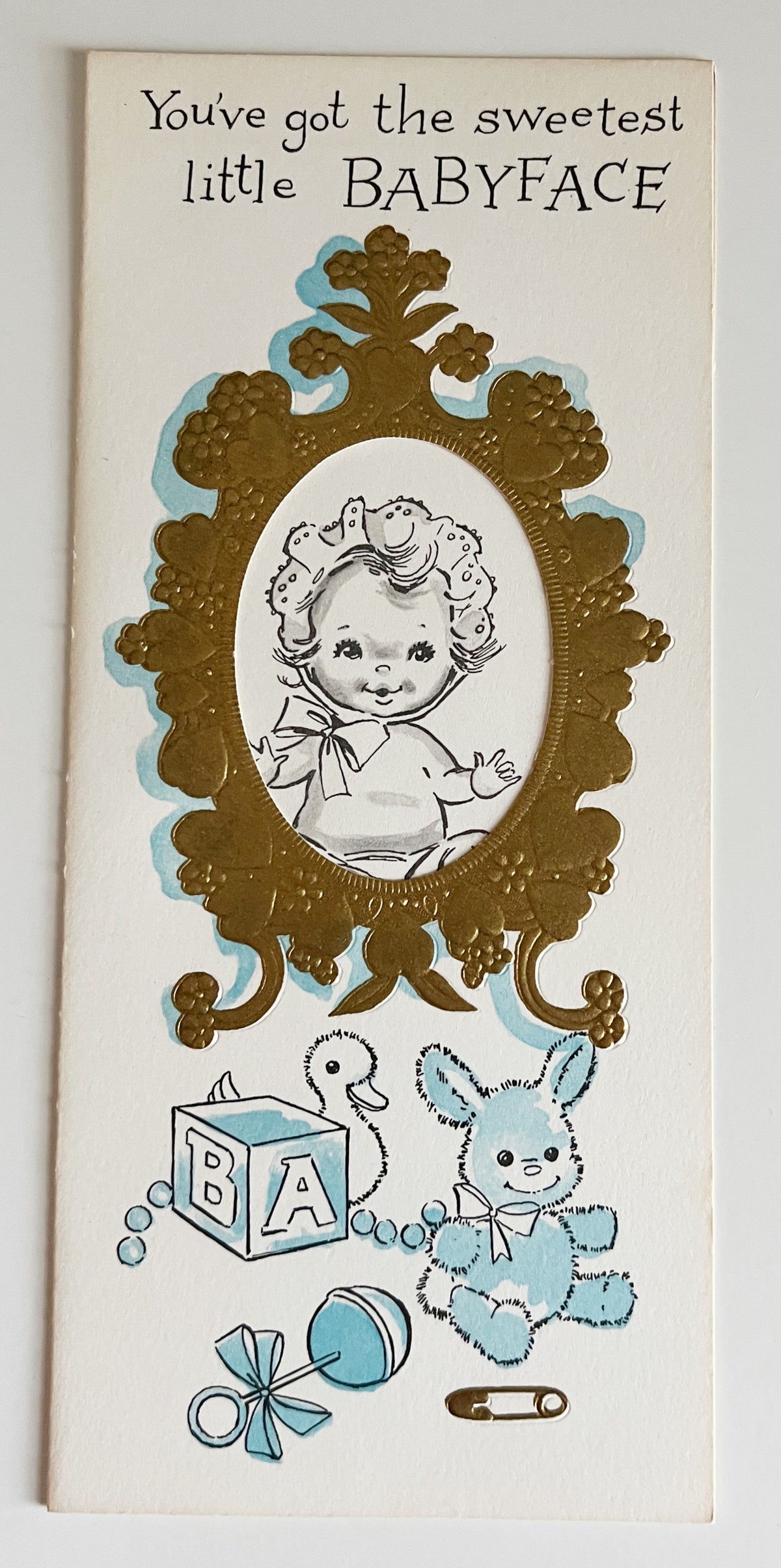 Congratulations Baby Set -1960s