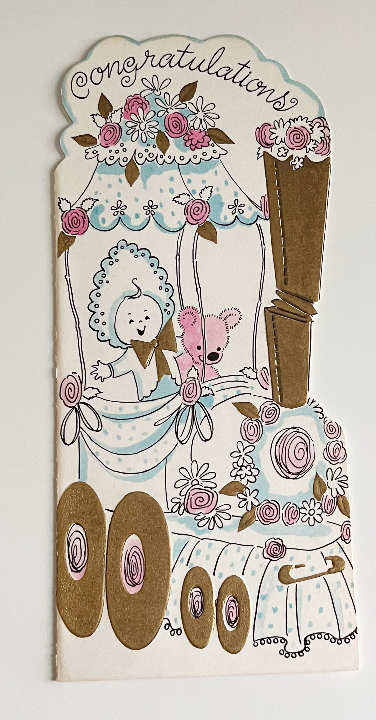 Congratulations Baby Set -1960s
