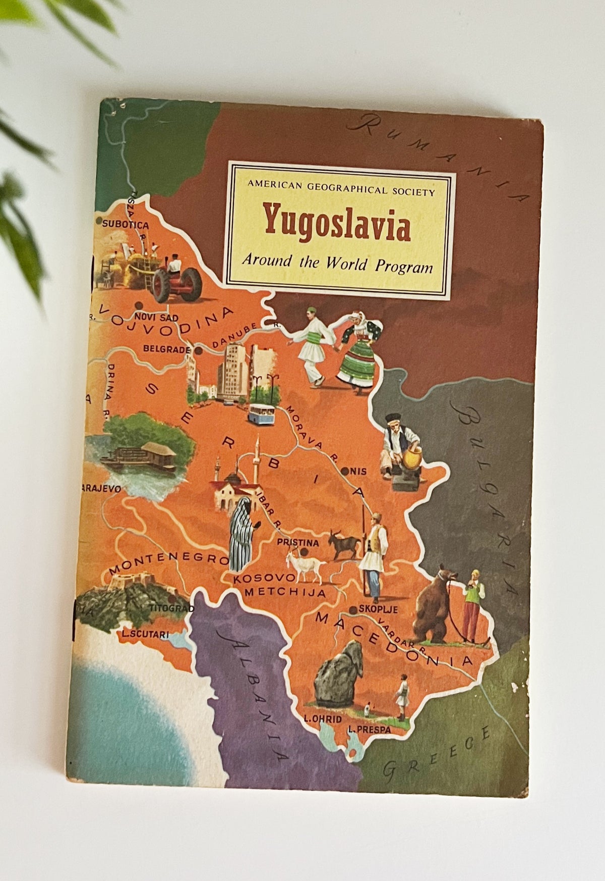 American Geographical Society Around the World Books - George Kish,1966