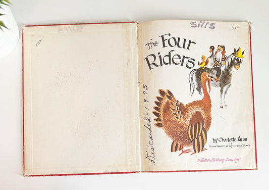 The Four Riders: Charlotte Krum– 1953 Folett Publishing