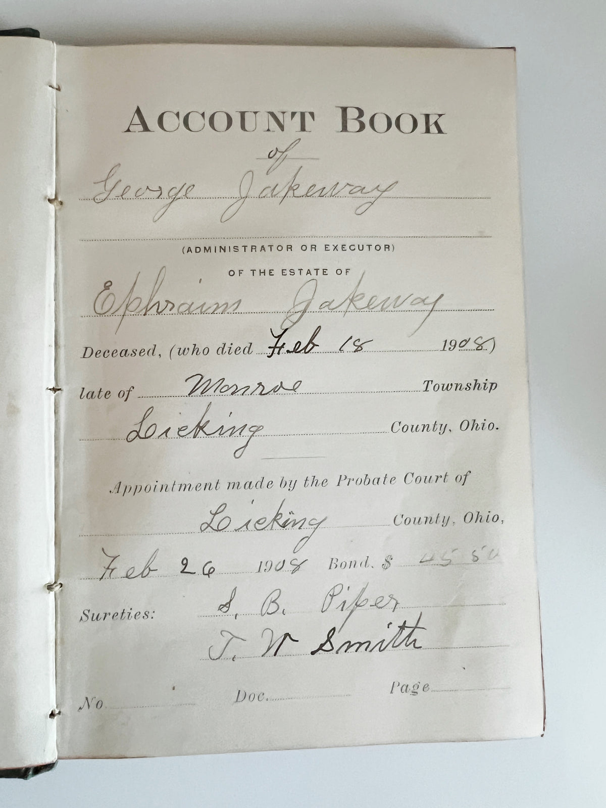 Administrators and Executers Account Guide & Form Book - Ruggles Gale, 1906