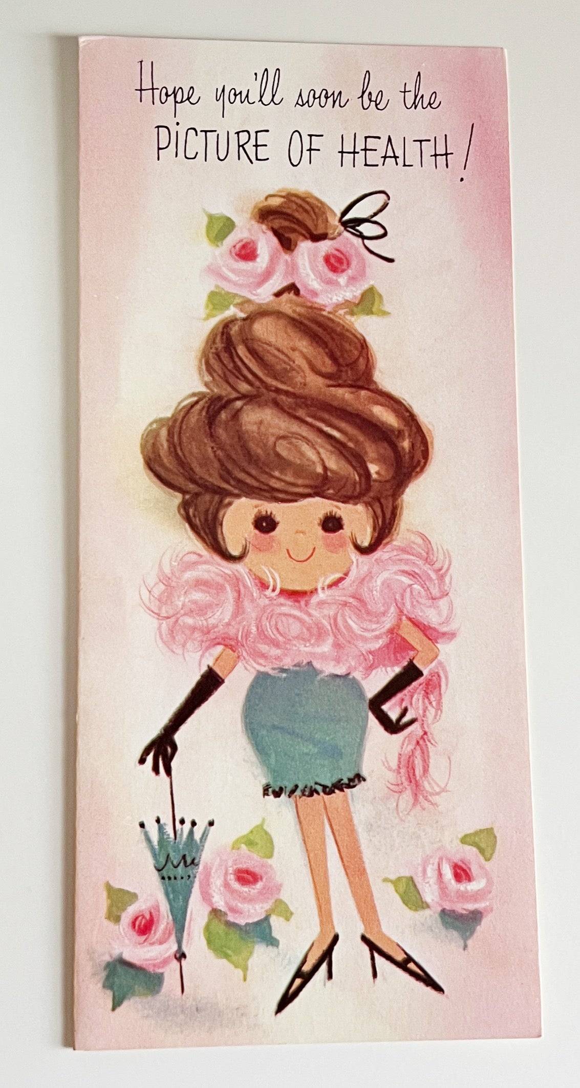 Get Well Card Set I -1950/60s