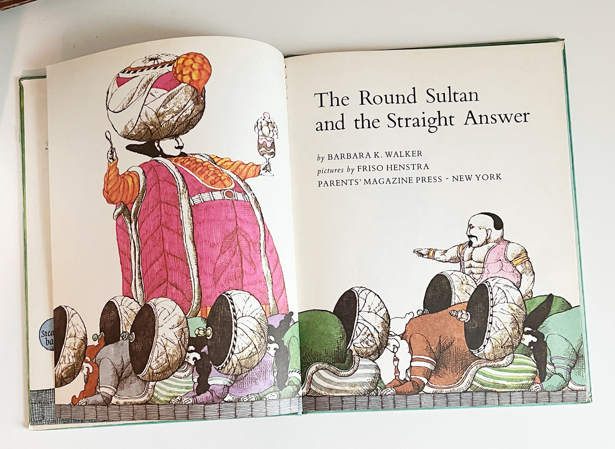 The Round Sultan and the Straight Answer – Barbara Walker, 1970