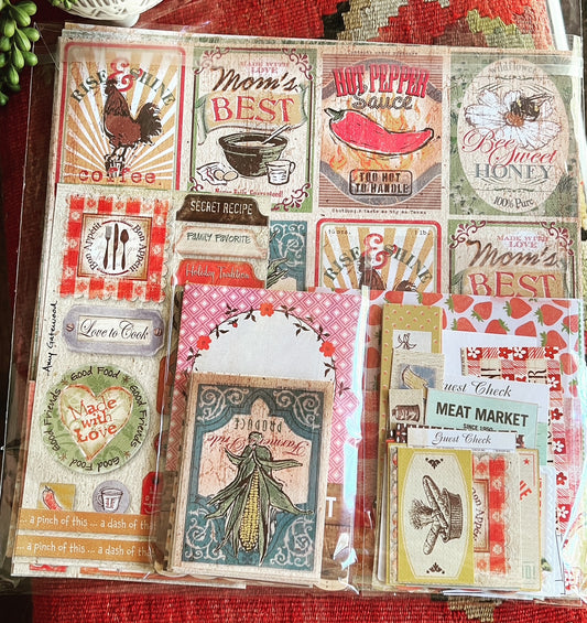 Cook Book: De-Stash Scrap Pack