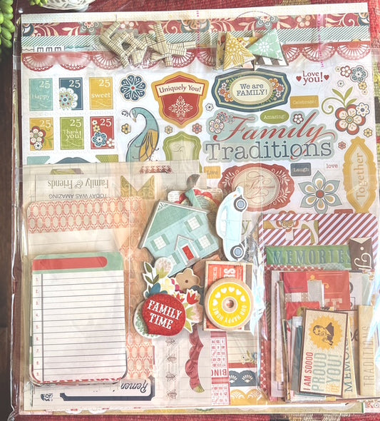 Family Tradition: De-Stash Scrap Pack