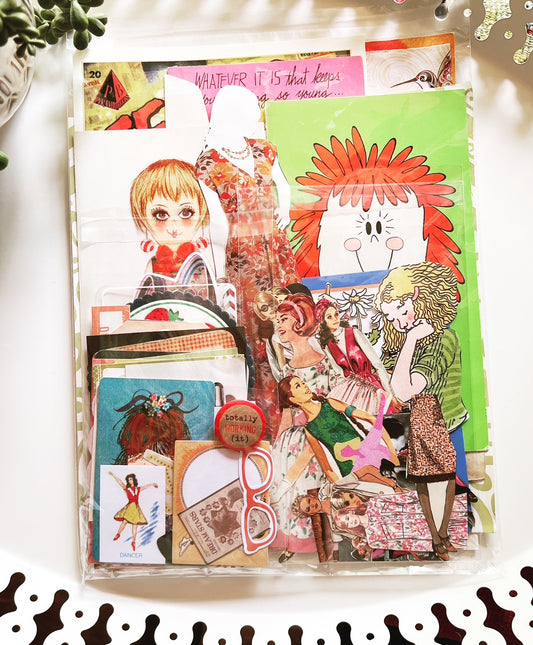 She's Bold: Junk Journal Pack