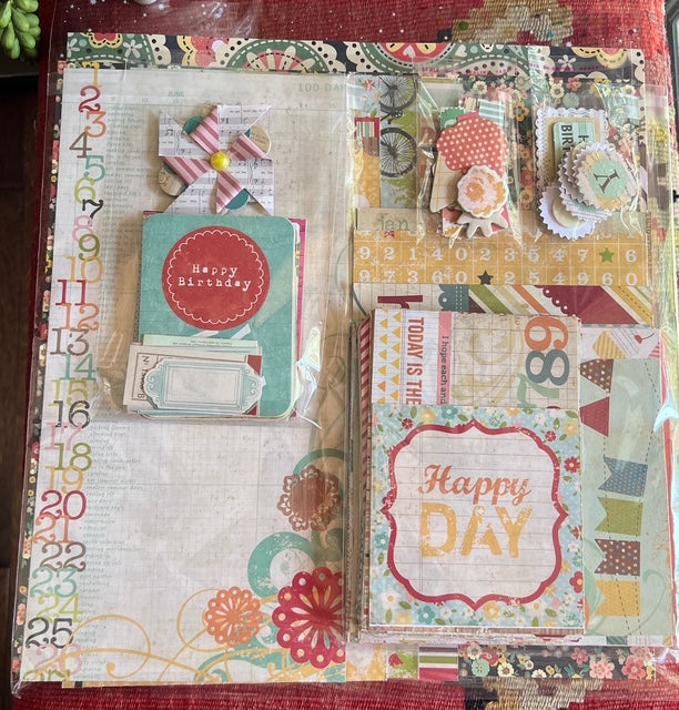 Happy Any Day: De-Stash Scrap Pack
