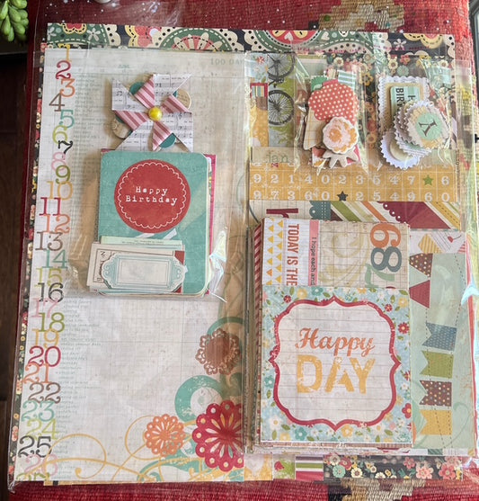Happy Any Day: De-Stash Scrap Pack